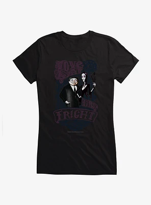 Addams Family Love At First Fright Girls T-Shirt