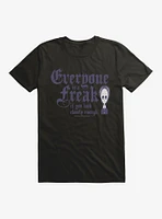 Addams Family Everyone Is A Freak T-Shirt