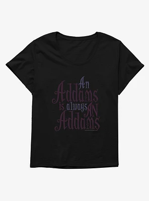 Addams Family Always An Girls T-Shirt Plus