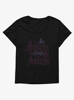 Addams Family Always An Girls T-Shirt Plus