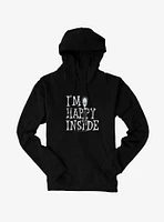 The Addams Family I'm Happy Inside Hoodie