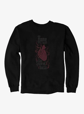 The Addams Family Severed Heart Sweatshirt