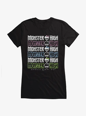 Monster High Ghouls Night Out Girls T-Shirt