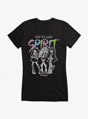 Monster High We've Got Spirit Girls T-Shirt