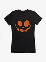Halloween Quirky Jack-O'-Lantern Girls T-Shirt