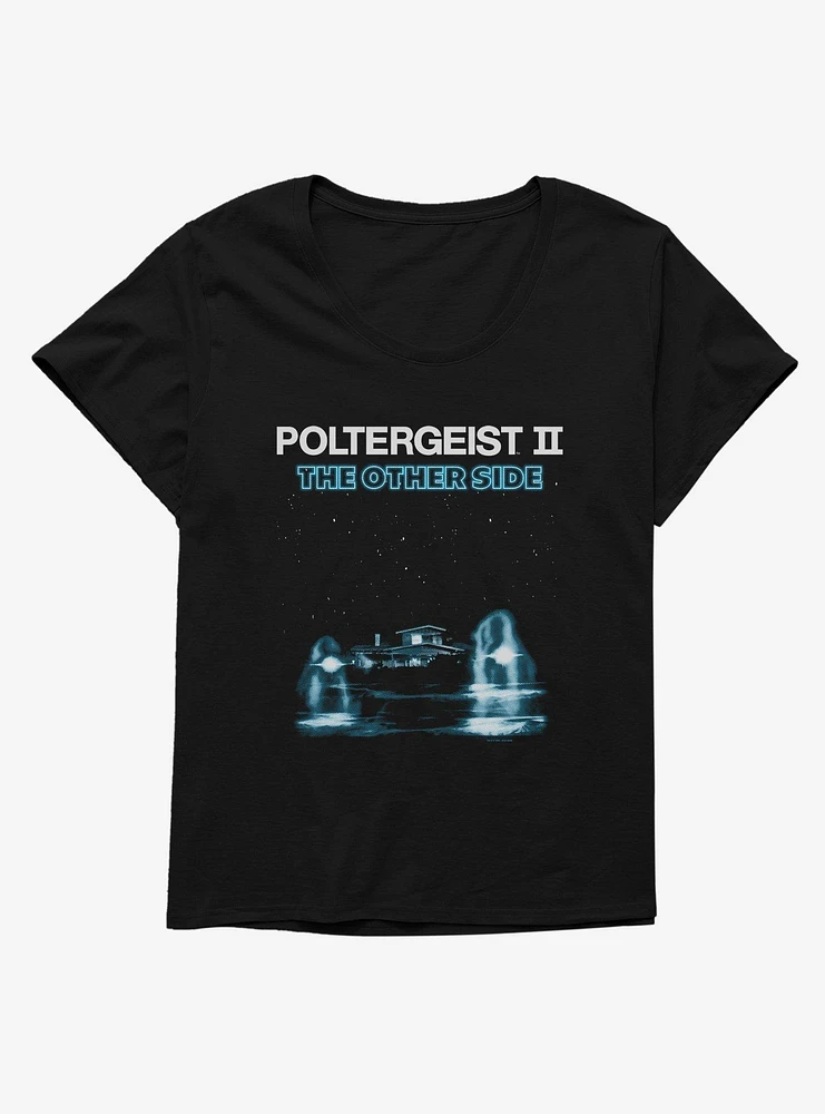Poltergeist II Movie Poster Girls T-Shirt Plus