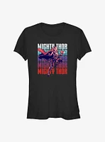 Marvel Thor: Love and Thunder Mighty Thor Girls T-Shirt