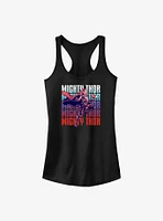 Marvel Thor: Love and Thunder Mighty Thor Girls Tank