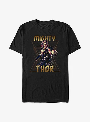 Marvel Thor: Love and Thunder Metal Mighty Thor T-Shirt