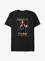 Marvel Thor: Love and Thunder Metal Mighty Thor T-Shirt