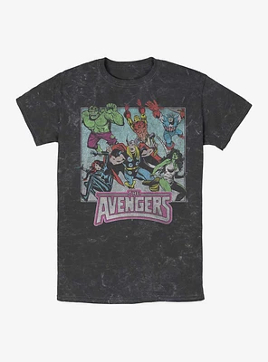 Marvel Avengers Squad Mineral Wash T-Shirt