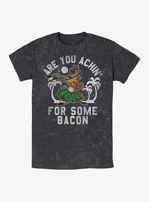 Disney The Lion King Bacon Achin' Mineral Wash T-Shirt