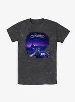 Disney Pixar Onward Poster Mineral Wash T-Shirt