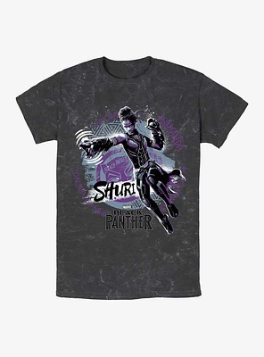 Marvel Black Panther Shuri Mineral Wash T-Shirt