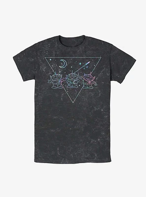 Disney Pixar Toy Story Alien Galaxy Mineral Wash T-Shirt