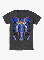 Marvel Black Widow Taskmaster Costume Mineral Wash T-Shirt