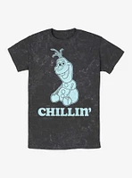 Disney Frozen Olaf Chillin' Mineral Wash T-Shirt