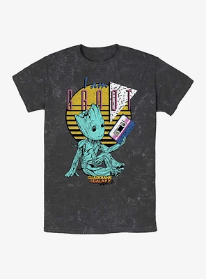 Marvel Guardians of the Galaxy 90's Groot Mineral Wash T-Shirt