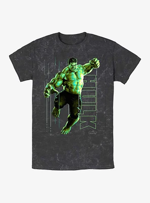 Marvel Incredible Hulk Smash Mineral Wash T-Shirt