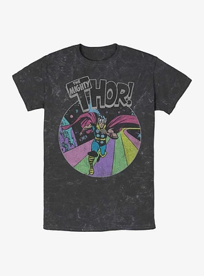 Marvel Grunge Thor Mineral Wash T-Shirt