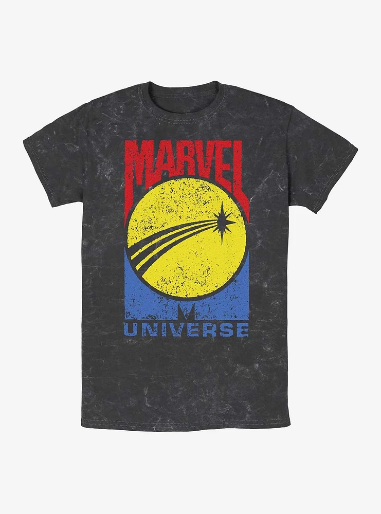 Marvel Universe logo Mineral Wash T-Shirt