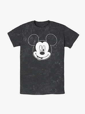 Disney Mickey Mouse Wink Mineral Wash T-Shirt