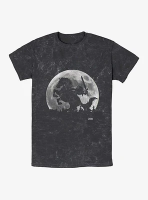 Nintendo Link Moon Mineral Wash T-Shirt