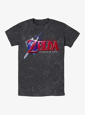 Nintendo The Legend of Zelda: Ocarina Time Mineral Wash T-Shirt
