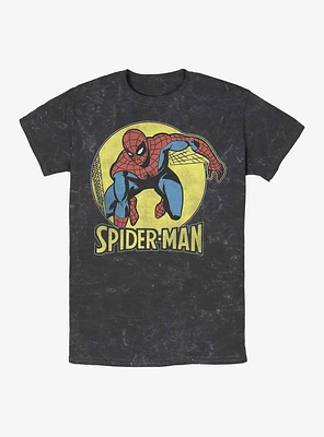 Marvel Spider-Man Simple Spidey Mineral Wash T-Shirt