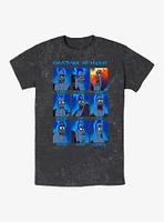 Disney Villains Hades Emotions Mineral Wash T-Shirt