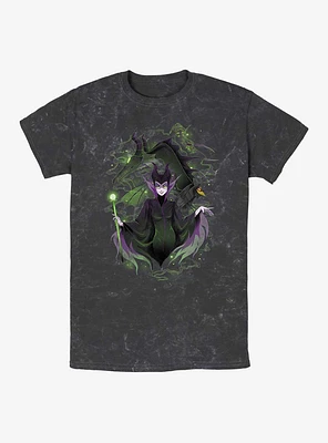 Disney Villains Maleficent Anime Mineral Wash T-Shirt