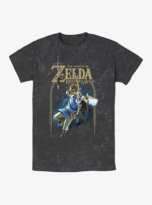 Nintendo Zelda Wild Arch Mineral Wash T-Shirt
