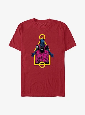 Squid Game Masked Men T-Shirt