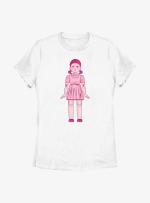 Squid Game Creepy Doll Womens T-Shirt