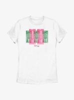 Squid Game Doll Panels Womens T-Shirt