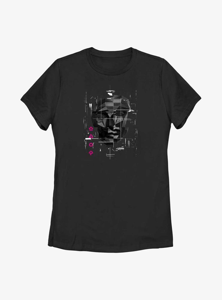 Squid Game Front Man Glitch Womens T-Shirt