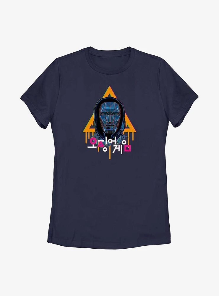 Squid Game Neon Front Man Womens T-Shirt