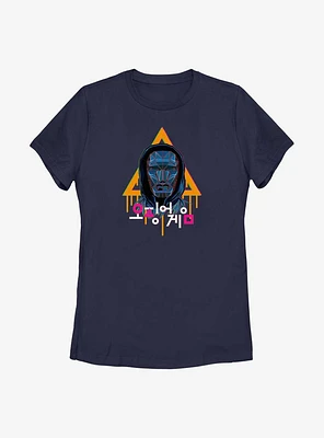 Squid Game Neon Front Man Womens T-Shirt