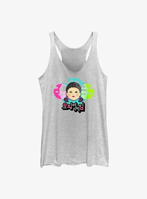 Squid Game Cartoon Doll Womens Tank Top