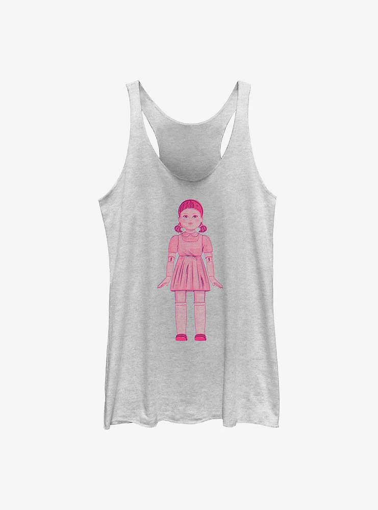 Squid Game Creepy Doll Womens Tank Top