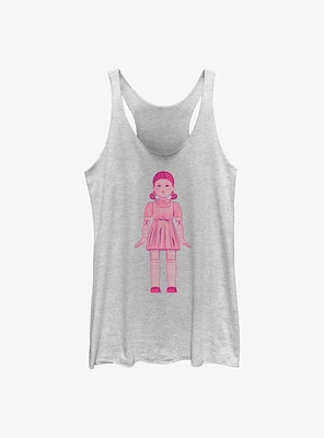 Squid Game Creepy Doll Womens Tank Top