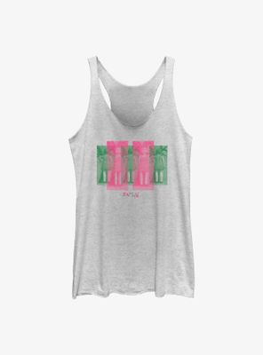 Squid Game Doll Panels Womens Tank Top