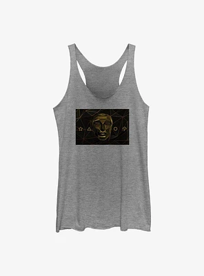 Squid Game Front Man Golden Womens Tank Top