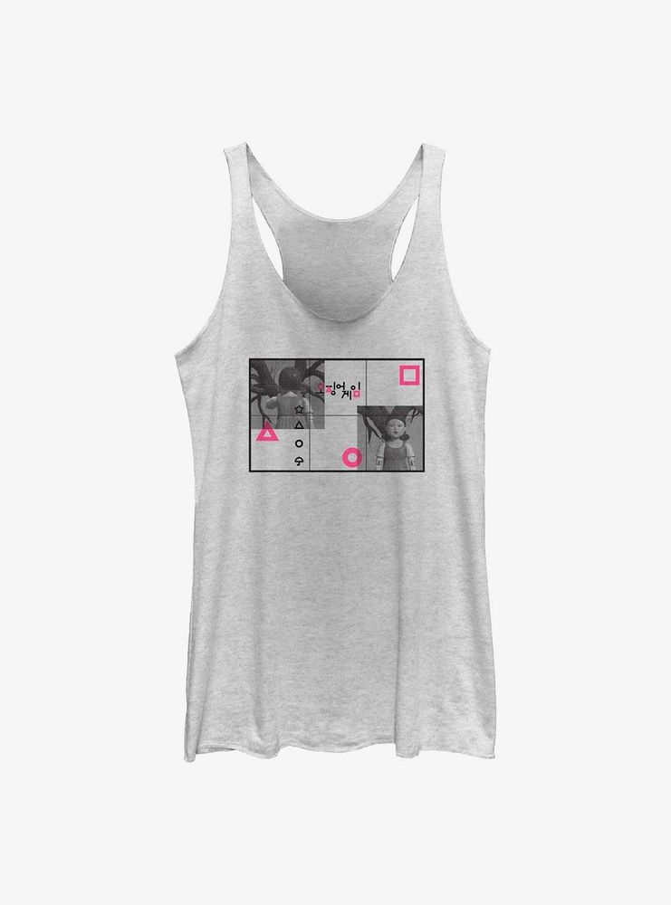 Squid Game Tiles Womens Tank Top