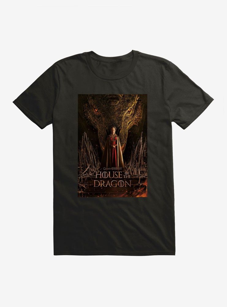 House Of The Dragon Rhaenyra Targaryen Poster T-Shirt