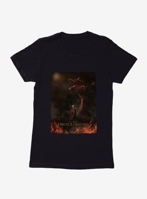 House Of The Dragon Daemon Targaryen Dragonrider Womens T-Shirt