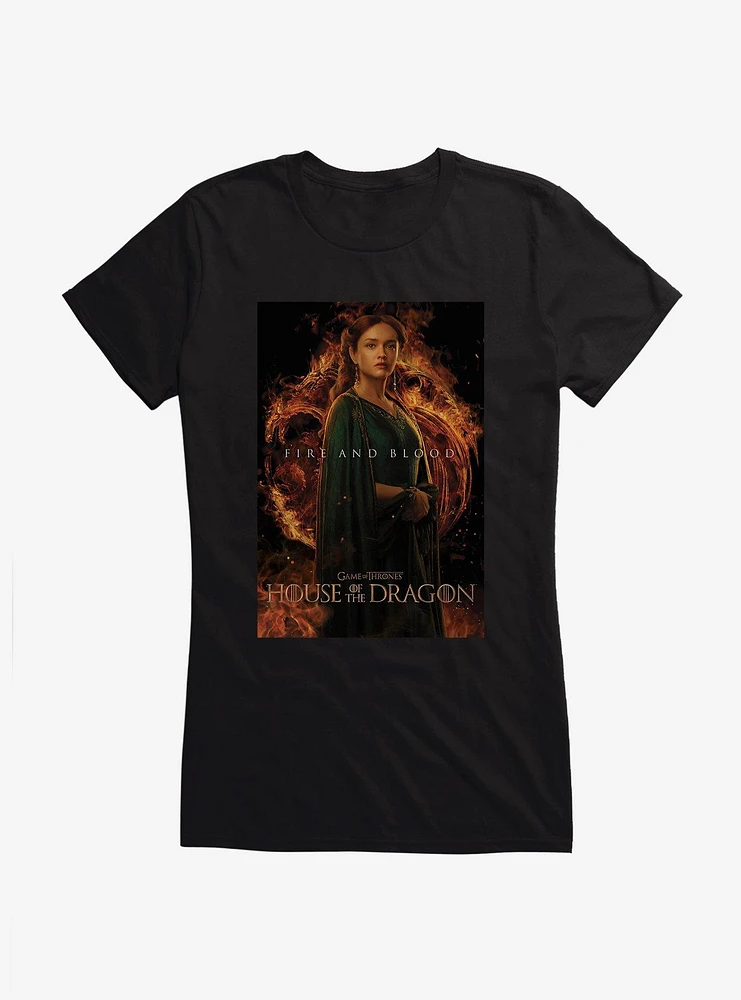 House Of The Dragon Alicent Hightower Girls T-Shirt