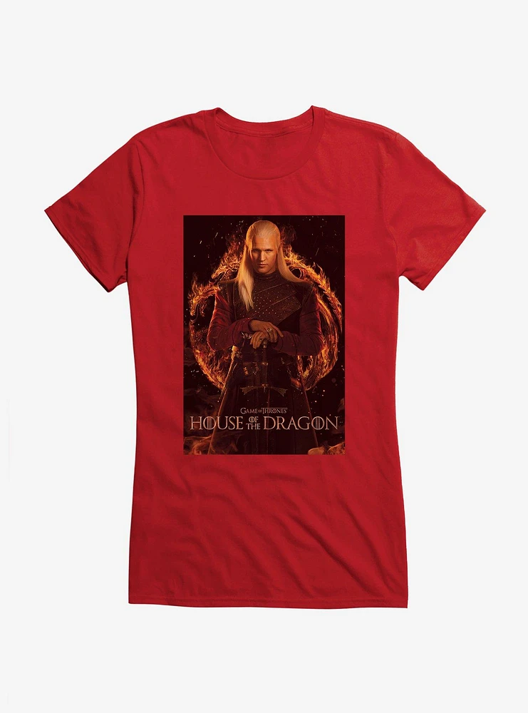 House Of The Dragon Daemon Targaryen Girls T-Shirt