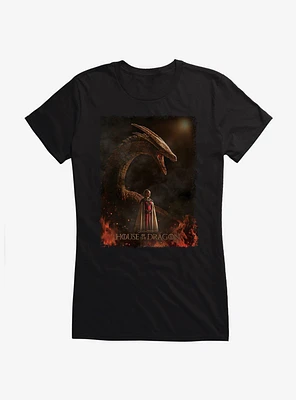 House Of The Dragon Rhaenyra Targaryen Dragonrider Girls T-Shirt