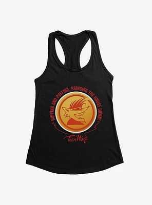 Teen Wolf Huffing and Puffing Girls Tank